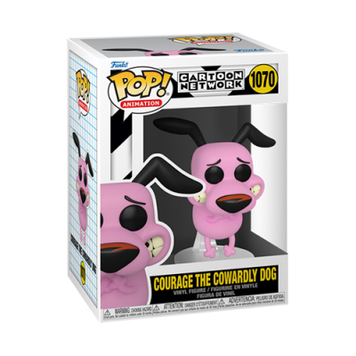 Фигура FUNKO POP! COURAGE THE COWARDLY DOG - CARTOON NETWORK 